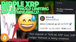 Ripple XRP: BTC Rebounds As Bitrue Urges Users To Go All-In On XRP, Uphold Limits XRP Withdrawals?