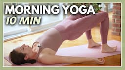 10 min Morning Yoga - ACTIVATING Full Body Flow