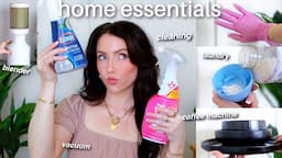 my home essentials! ✨ favorites I use every single day (cleaning, laundry, appliances...)