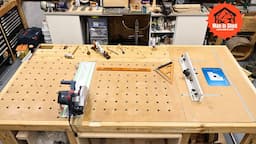 Hybrid Work Bench. Hand Tools. Power Tools. MFT. Router. Woodworking