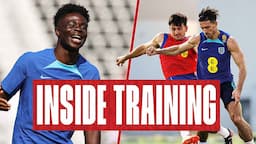 Grealish & Saka Link Up, Maguire’s Skills 🔥 & Intense Games In The Heat 🥵 | Inside Training