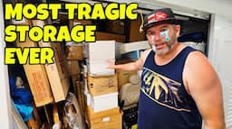 Most TRAGIC storage unit ever #Restoragethelove goes wrong