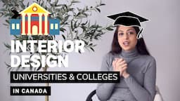 Interior Design Universities and Colleges in Canada