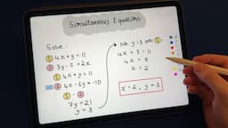 ASMR Maths | Teaching You Simultaneous Equations