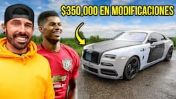 MARCUS RASHFORD SE GASTE MILES MODIFICANDO SU ROLLS ROYCE   AHORA TENGO QUE HACER LO MISMO