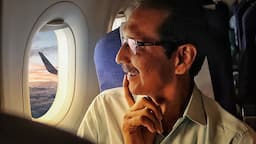 Son Takes Dad on His 1st Flight ✈️  Awesome Reaction ✨ @UrIndianConsumer 's Dad