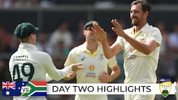 Aussies take 1-0 series lead after chaotic 19-wicket day | Australia v South Africa 2022-23