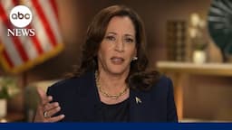 Kamala Harris reacts to Pres. Biden's debate performance: He 'did not get off to a strong start'