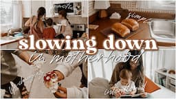 I Enjoyed Motherhood MORE When I Did This... {Practical + Easy Tips for Slow Living}