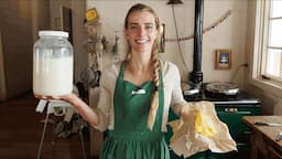 Making Butter at Home from Fresh Cream