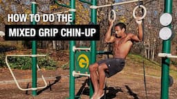 How to do Mixed Grip Chin-ups | Mindful Mover