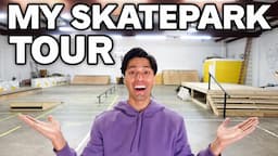 TOURING MY NEW SKATEPARK! *2021*