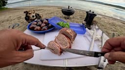 Harbour Fishing - SMOKED Bacon Wrapped Bluefin Tuna & Eggs