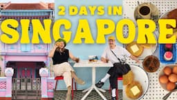 Singapore Travel Guide 2024 🇸🇬 Must Try Singaporean Street Food, Hawker Center, Aesthetic Cafes