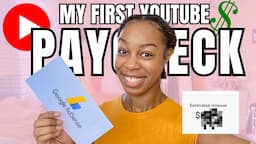 My First YouTube PAYCHECK! (with 1,000 Subscribers) How To Get MONETIZED in 2024