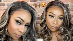 Salon Color For The Low Hunny! | Outre Perfect Hairline Wig- Ella