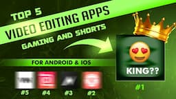 Top 5 Video Editing App for Android | No Watermark | 5 Best Video Editing App | 2023