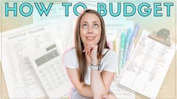 HOW TO BUDGET For Beginners Step by Step | Budgeting Basics to Create a Budget That Actually Works