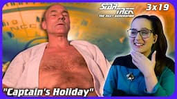 🖖Star Trek: The Next Generation 3x19 Captain's Holiday REACTION