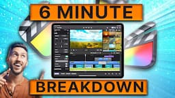 ALL THE COOL THINGS about Final Cut Pro on the iPad in 6 MINUTES!