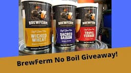 BrewFerm No Boil Belgian Beer Kit Review and Giveaway!