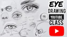 How to Draw Eyes for Beginners | Eye Drawing Fundamentals | YouTube Class