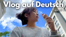 SPEAKING ONLY GERMAN VLOG | STUDYING GERMAN for my A1 GOETHE EXAM📚 | Beginner Level #a1