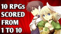 10 RPGs Scored In A Scale From 1 To 10