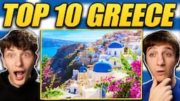 Americans React to 10 Best Places to Visit in Greece