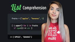 List Comprehension - BEST Python feature !!! Fast and Efficient