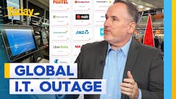 Global IT outage: Unprecedented catastrophe wipes out business systems | Today Show Australia