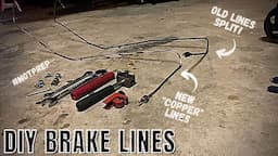 Making new Brake hard lines/pipes for my MK6 Fiesta ST150 | MOT Prep