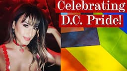 Crossdresser Celebrating D.C. PRIDE | Male to Female Transition |