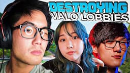 DESTROYING VALO LOBBIES | Valorant (ft. starsmitten, Abe, bnans, & iiTzTimmy)