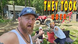 HE SPILLED THE BEANS |tiny house, homesteading, off-grid, cabin build, DIY HOW TO sawmill tractor