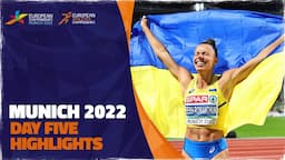 Day Five Highlights - European Athletics Championships - Munich 2022