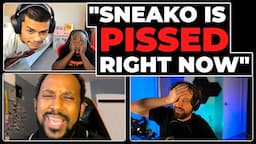 "HE MAD" - Sneako Confronts Aba, Then Ragequits Call ft. JiDion