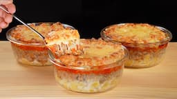 ❗An old casserole recipe!🔝It's so delicious that my kids ask to make it every day!