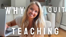 I quit teaching.. & reset my life with Minimalism