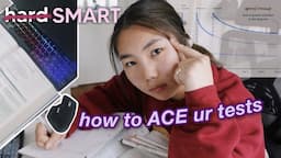 how i study SMART, not HARD (high school students must watch)