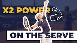 Effortless power on the serve | Tennis lesson with Svit Suljic