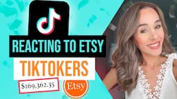 Reacting to Etsy TikTokers sharing their SECRETS