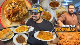 STREET FOOD IN HYDERABAD - Dulhan Paratha, Tawa kaleji Masala & Wild Biryani