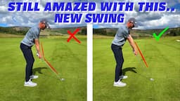 MIND STILL BLOWN New Golf Swing produces PERFECTLY STRAIGHT SHOTS