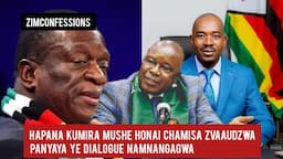 Hapana Kumira Mushe Honai Chamisa Zvaaudzwa PaNyaya Ye Dialogue NaMnangagwa