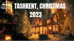 Christmas & New Year 2024 Walking Tour In Tashkent City Park | Uzbekistan Travel