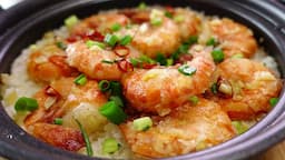 Garlic Shrimp Clay Pot Rice Style | Dinner Diary