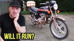 I TRY TO START MY HONDA CB250 (ABANDONED SINCE 1986)