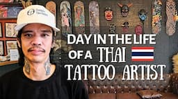 แปลไทย How does a Thai tattoo artist feel about his life? Life on a Thai island | Koh Lanta people