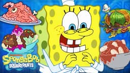 SpongeBob Cooking Everywhere EXCEPT the Krusty Krab! 🍔 | 30 Minute Compilation | SpongeBob